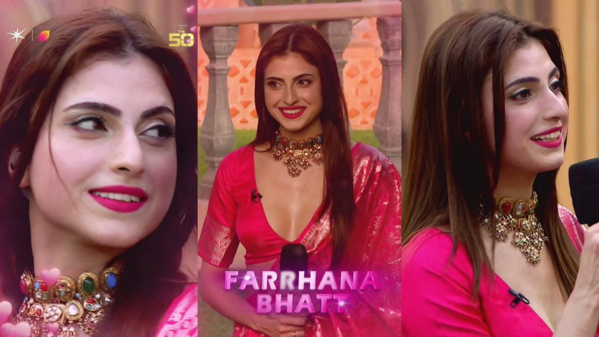 Some guests just appear… and some leave a lasting impression. ✨
#FarrhanaBhatt is definitely the second one.

Her presence, her confidence and her vibe always stand out. ❤️

#FarrhanaOnThe50 #FarrhanaRebellions 
#FarrhanaBhatt𓃵