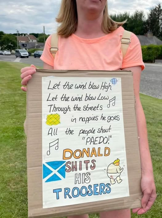 Did I mention that Scotland really doesn't like tRump?