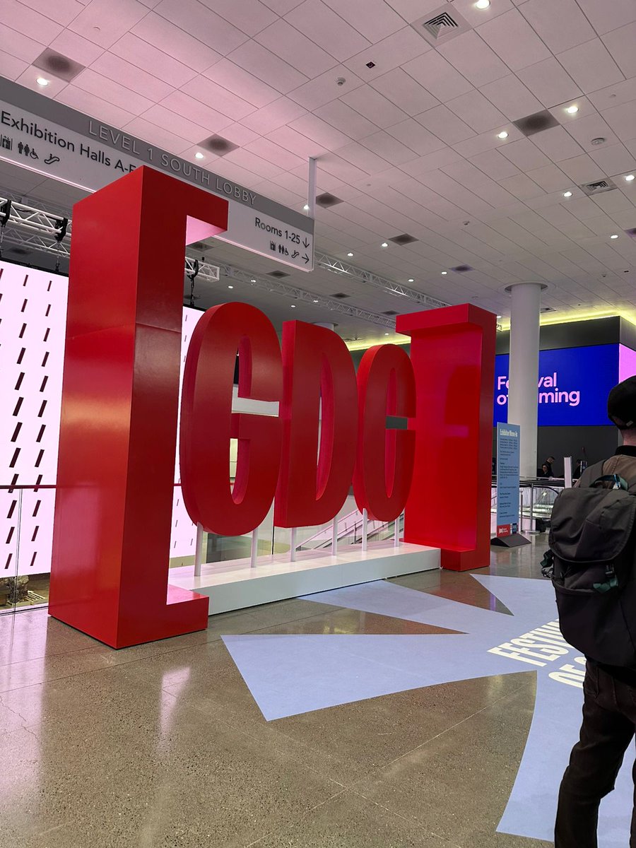 GDC is officially underway.
A big week ahead for the industry.
<a href="/JourneyAnimStu/">Journey Animation Studio S.A</a>

#GDC #GameDev #IndieDev