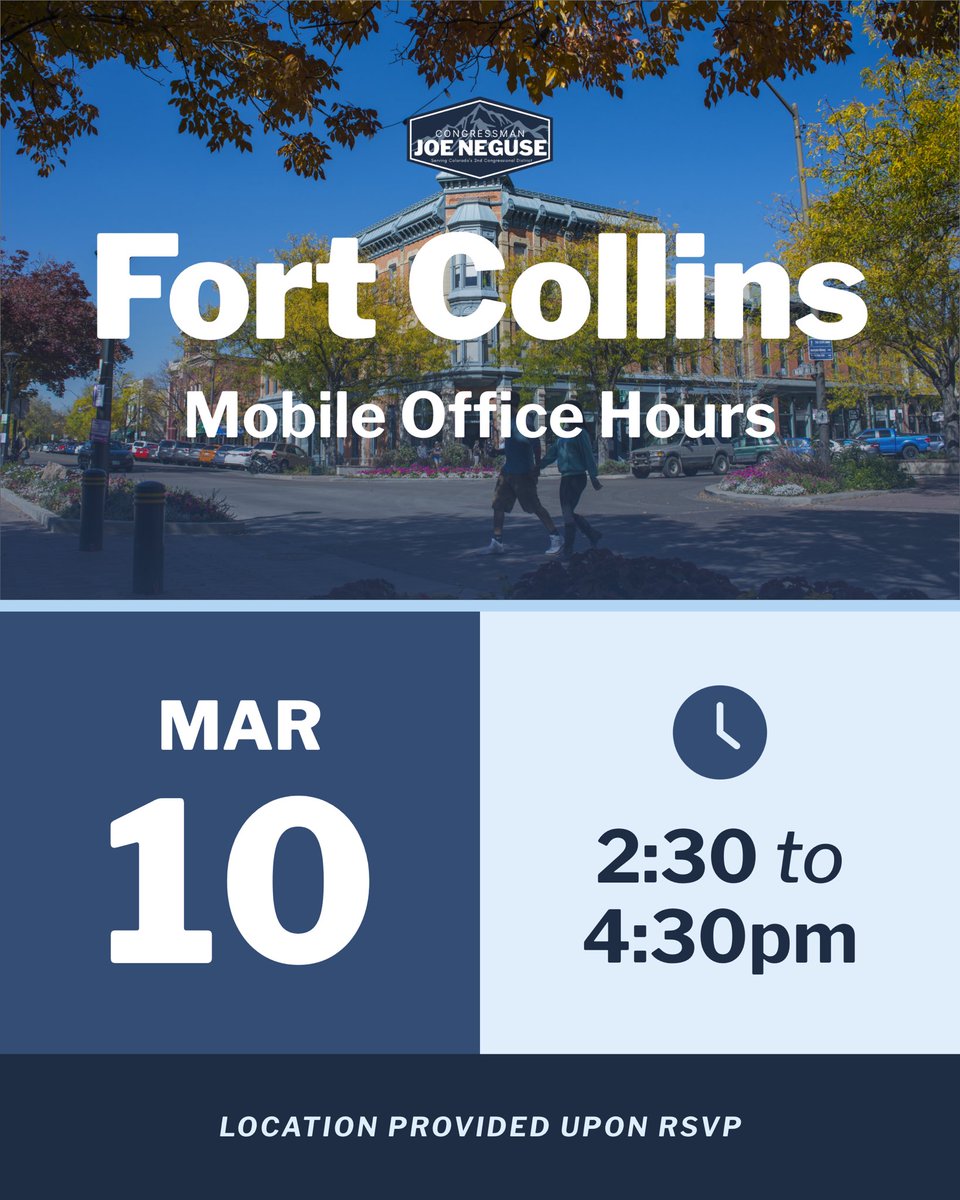 Rep. Joe Neguse tweet media