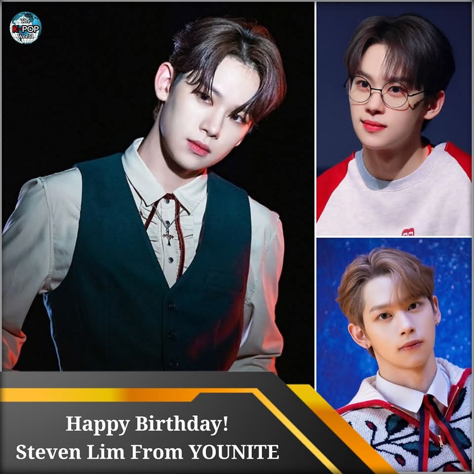 THEKPOPWOR46706's tweet photo. Happy Birthday! 🎂🎁🎉
#StevenLim From #YOUNITE 💗🇺🇲
2002.03.09 https://t.co/MszVAkORhA