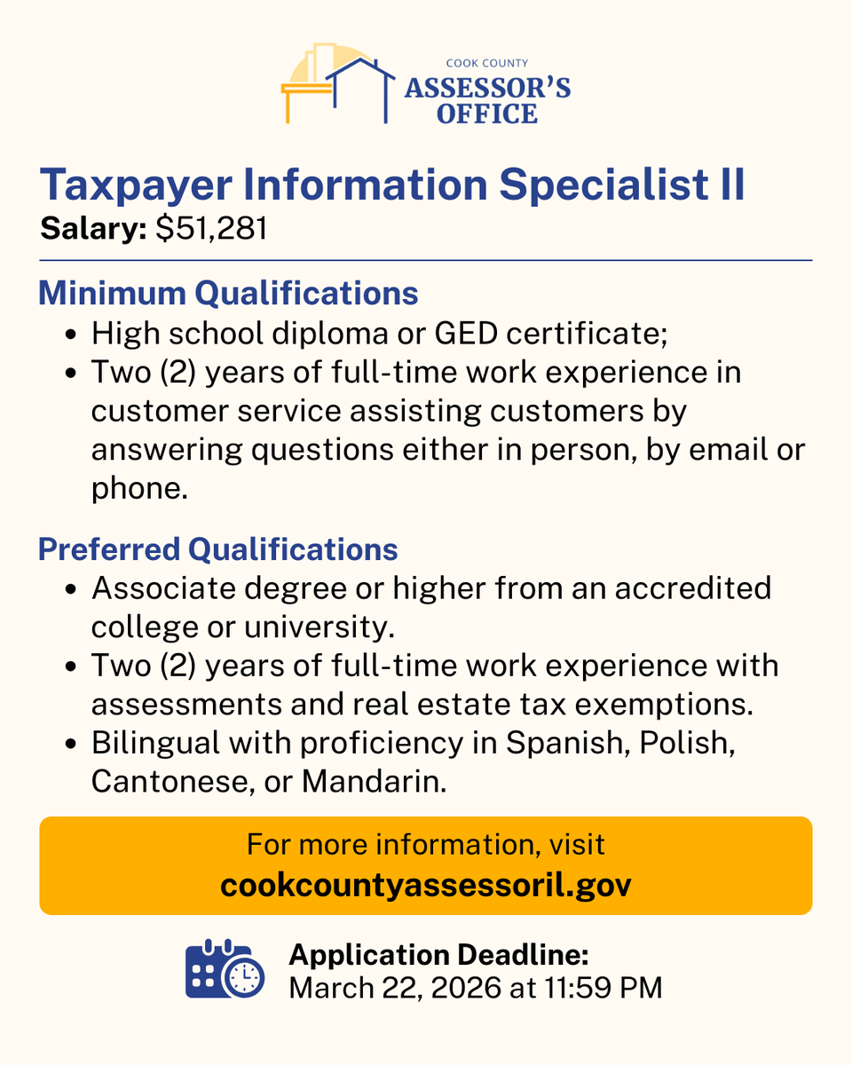 Cook County Assessor's Office tweet media