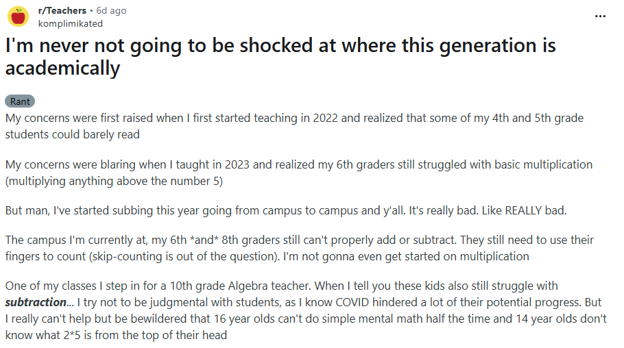 Daniel Buck, “Youngest Old Man in Ed Reform” tweet media