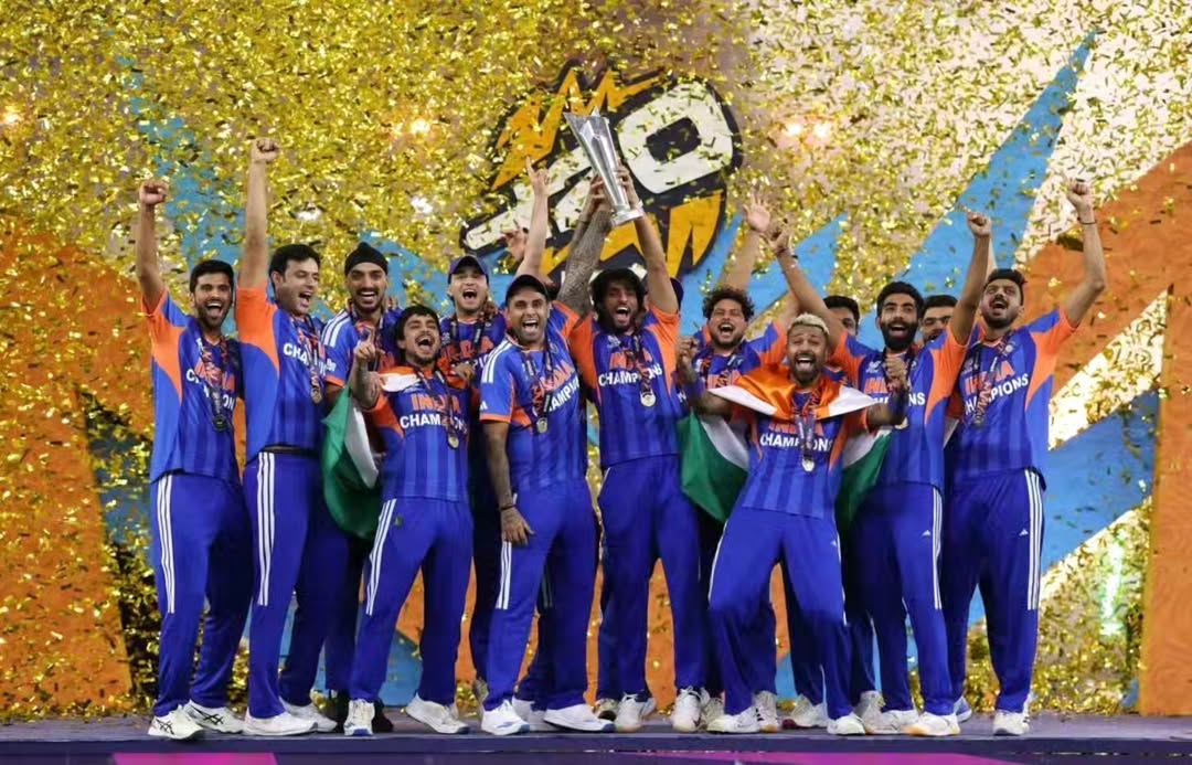 amisyslearning's tweet photo. History repeats itself, and here are the champions again!

Congratulations, team India! 🇮🇳

#IndianCricketTeam #T20worldcup2026 https://t.co/NLZ7VpgevI