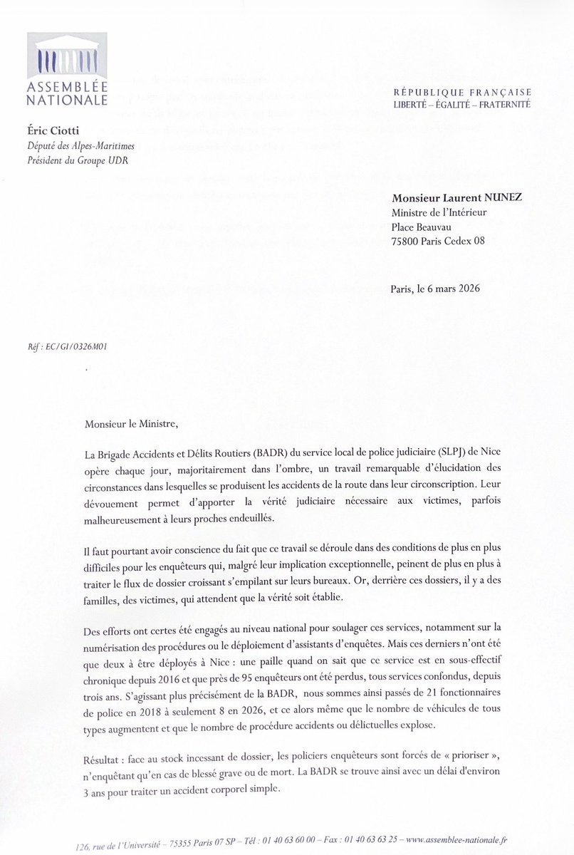 Eric Ciotti tweet media