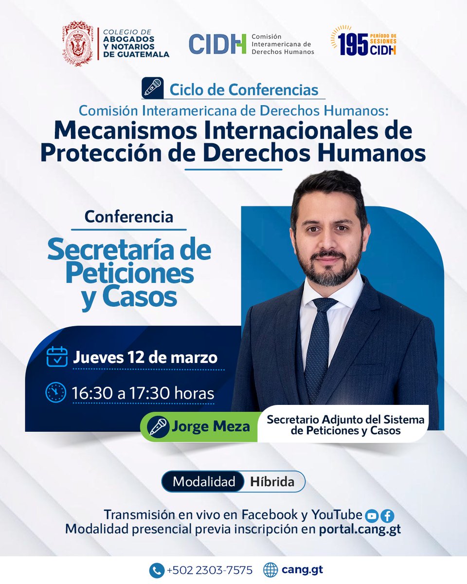 Colegio de Abogados y Notarios de Guatemala tweet media