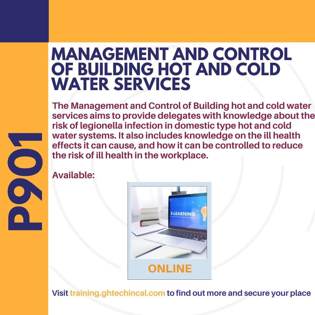 Trng_GHTech's tweet photo. 🚨 BOOK YOUR SPACE NOW🚨

Check out the upcoming P901Management and Control of Building Hot and Cold Water Services running live online 8th April 2026

Book now, Pay later

https://t.co/u1q3ntWFWA 

More dates 
📆10th September
📆18th November https://t.co/mChuJAEH58