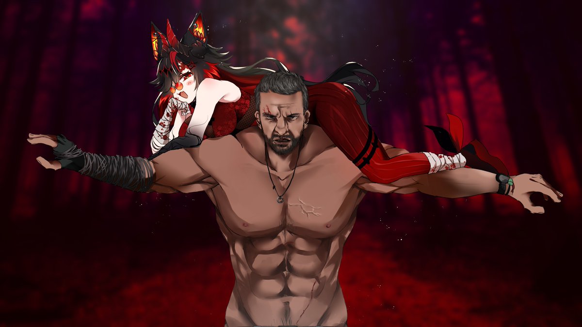 Nyxia Noire🩸🐺| Hellhound Vtuber tweet media