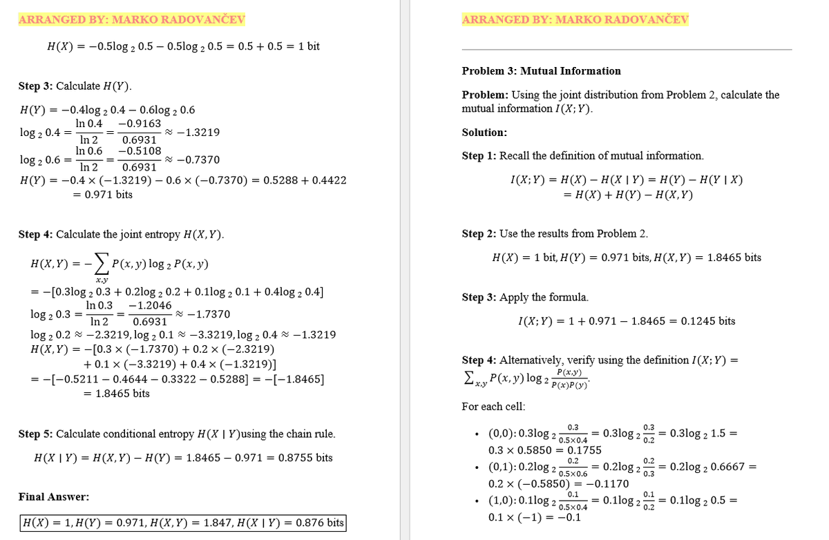 ramarko1's tweet image. #statistika #stastic #verovatnoća #probabilty #фтн  #НИС #Microsoft   #HRM #hrmanagement #LjudskiResursi #statistics  #kodovanja #StiT #theoryofinformation #teorijainformacija #terzin 
ARRANGED BY: MARKO RADOVANČEV
Solved problems in information theory