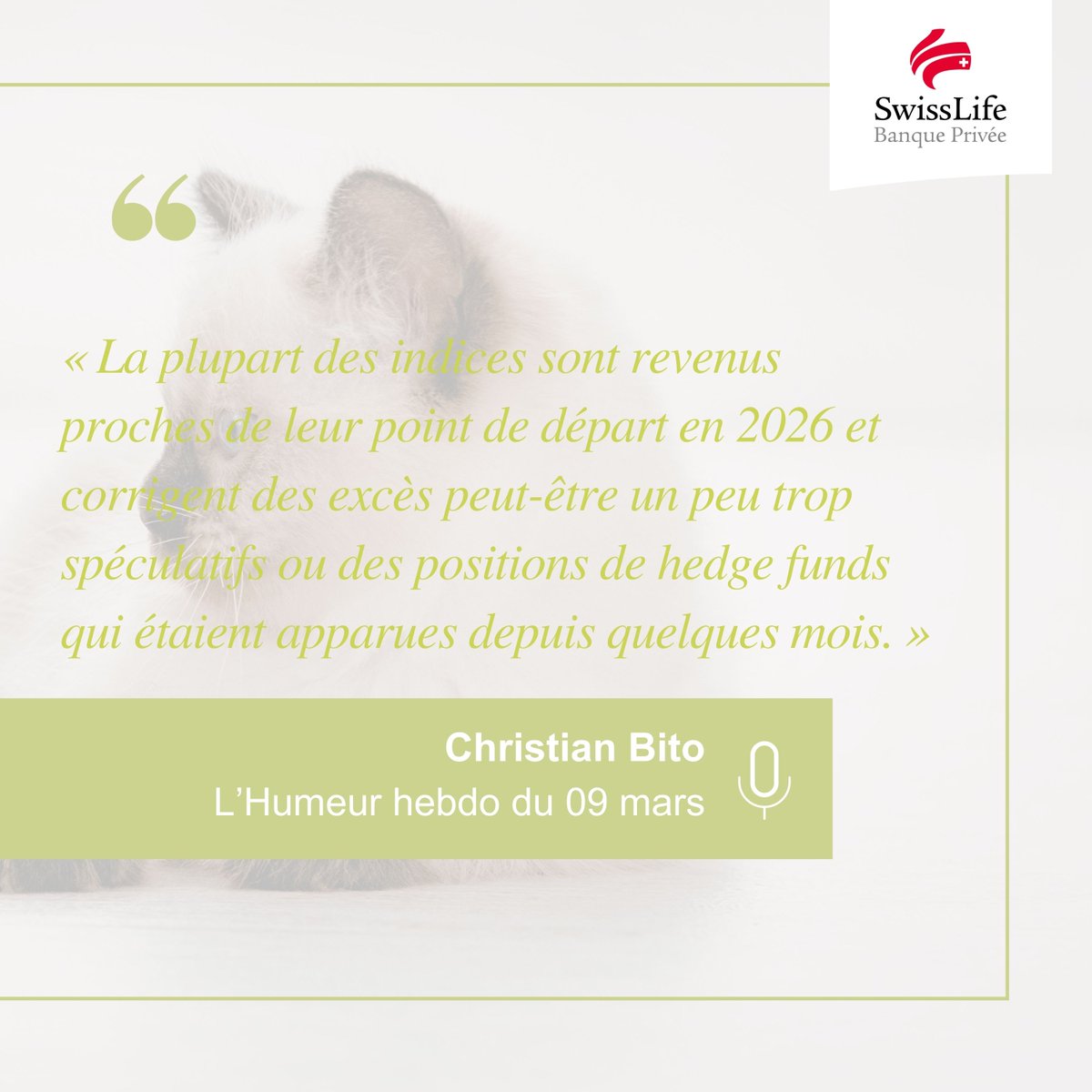 Swiss Life Banque Privée tweet media