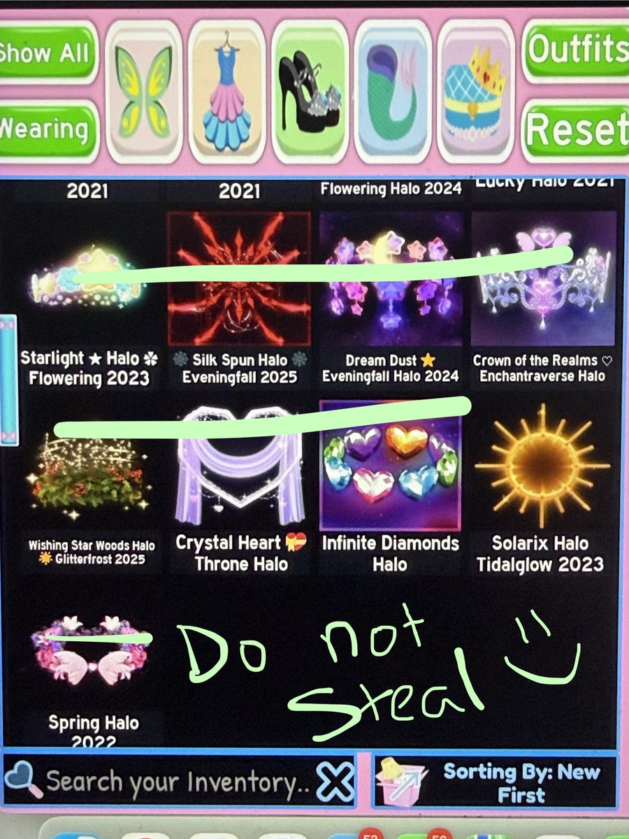 Looking for offers
- PayPal/venmo/cashapp
- 560k also avaliable!
- $17 per mil
- proofs pinned on page ❤️
#RoyaleHighHalo #royalehigh #rh #rhttade #rhtrades #royalehighcrosstrades