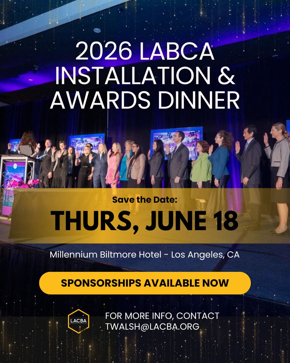 Los Angeles County Bar Association tweet media