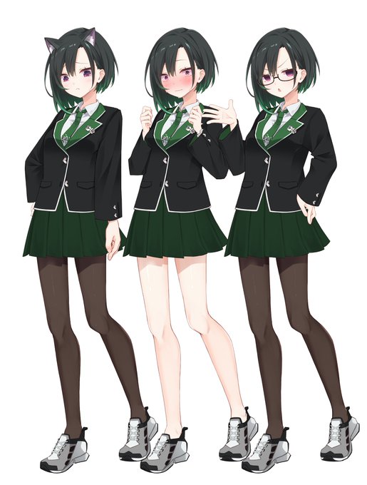 唯世立ち絵にブレザー差分追加しました!