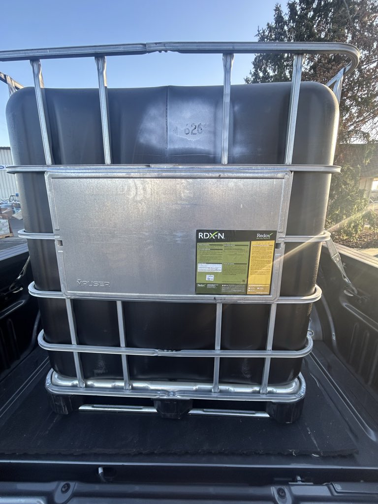 ScottD_redox's tweet photo. Let’s get our Nitrogen optimization on! Works inside the plant to allow a grower to pull back on synthetic nitrogen rates without sacrificing yield or quality. Contact #InnovativeScott for more information. https://t.co/1Vngqejvk9