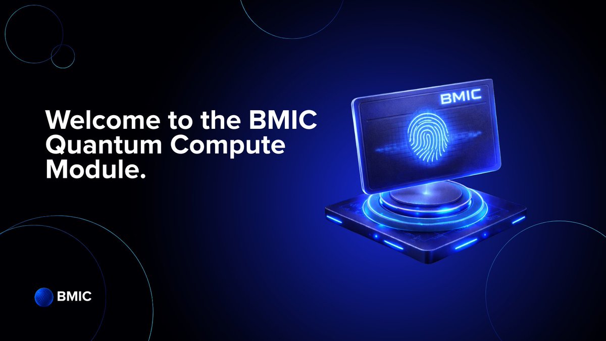 BMIC_ai's tweet photo. ⚡ Dev Update
From Today 09/03, developers will be able to:
• Upload code
 • Run workloads
 • Access a 32-qubit quantum core

Welcome to the BMIC Quantum Compute Module.

#BMIC #QuantumComputing #crypto #Bitcoin #Web3 https://t.co/VjeQCJVdUp