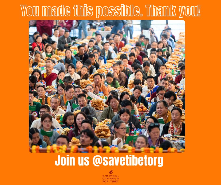 compassionrises's tweet photo. You made this possible.
Friends, communities, youth leaders, artists &amp; supporters—thank you for turning compassion into a movement!
67 events • 4 continents • thousands united
380K+ Instagram views — millions reached.
Continue the journey → @savetibetorg
Photo: Tenzin Choejor https://t.co/ZNtVPw4WLW