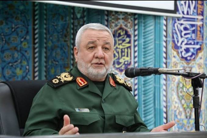 theIRGC's tweet photo. IRGC General Ebrahim Jabbari:

“I know the current situation, and I declare: we are prepared for ten years of war with the United States—at least ten years.” 

#IRGC Information Department https://t.co/jVCLq2VSwx