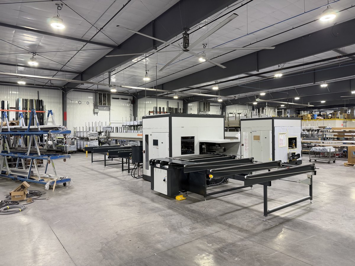 We recently installed 4x SBZ 628 S profile machining centers for our #1 loyal customer🥇👏

Big shoutout to our After Sales team for the long hours that went into getting these machines running smoothly, &amp; congrats to our customer - next level operation incoming! 🚀#cncmachines