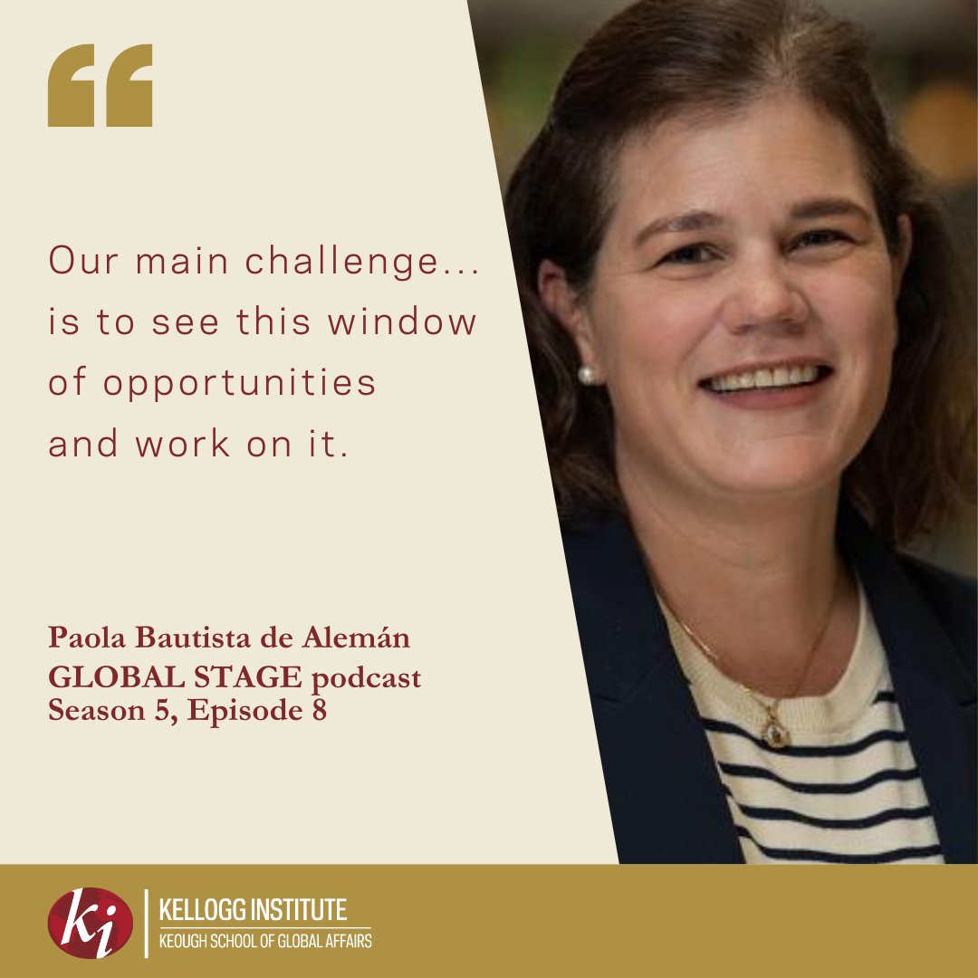 Kellogg Institute tweet media