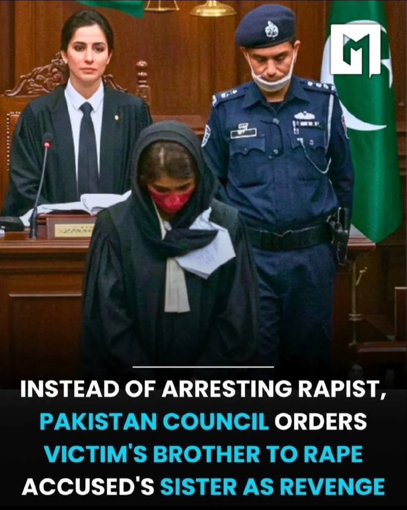 Pakistan: Woman raped; Sharia council orders victim’s brother to rape rapist’s sister as revenge. 

Innocent teen publicly raped before 40 in Sharia ‘revenge rape’ practice. 

Deport Islamists &amp; ban Islamic immigration to save West before too late?

A. Yes 
B. No