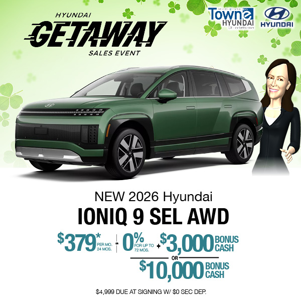 TowneHyundaiHT's tweet image. This Month Only! 🍀
🔗 bit.ly/4hMg3N4

Unbeatable deals on Hyundai vehicles at Towne Hyundai Hackettstown!
Drive home your dream Hyundai today—don’t wait! ⏳✨
.
.
.
#TowneHyundaiOfHackettstown #HyundaiUSA #NJCars #Auto #CarShopping #HackettstownDeals #HyundaiSavings