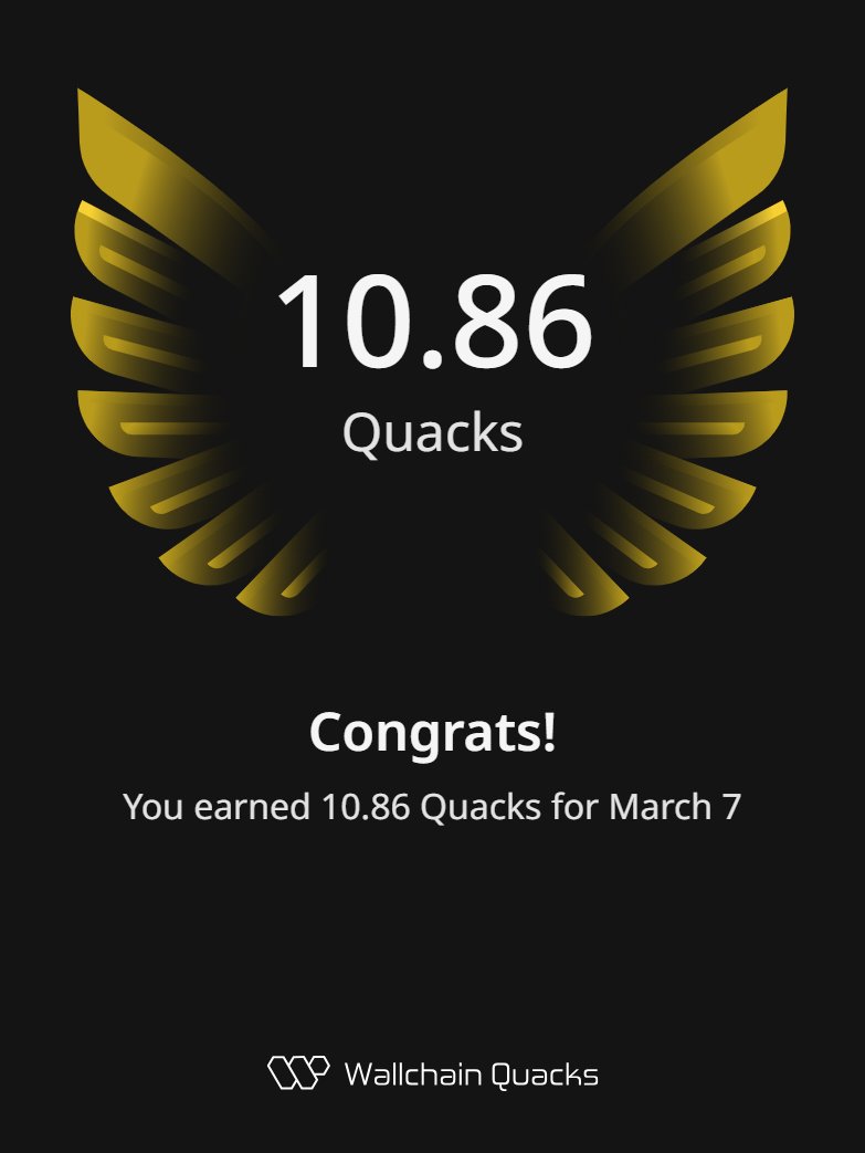 wckyxd's tweet photo. Good Night CT 🌓🌙

I am Back After little inactivity .

xScore moved 100->101

 earned 10.86 Quacks Today 🦆

Keep Studying about @3look_io  and @XOOBNetwork 

We go again Tomorrow...

Sleep Well....... https://t.co/4v8NGfozo0