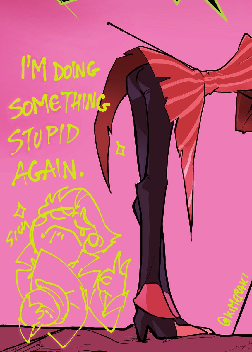 kimeraki_'s tweet image. #wip #alastor #sorrynotsorry 

This was suppose to be a quick silly thing. Well… I guess not anymore.