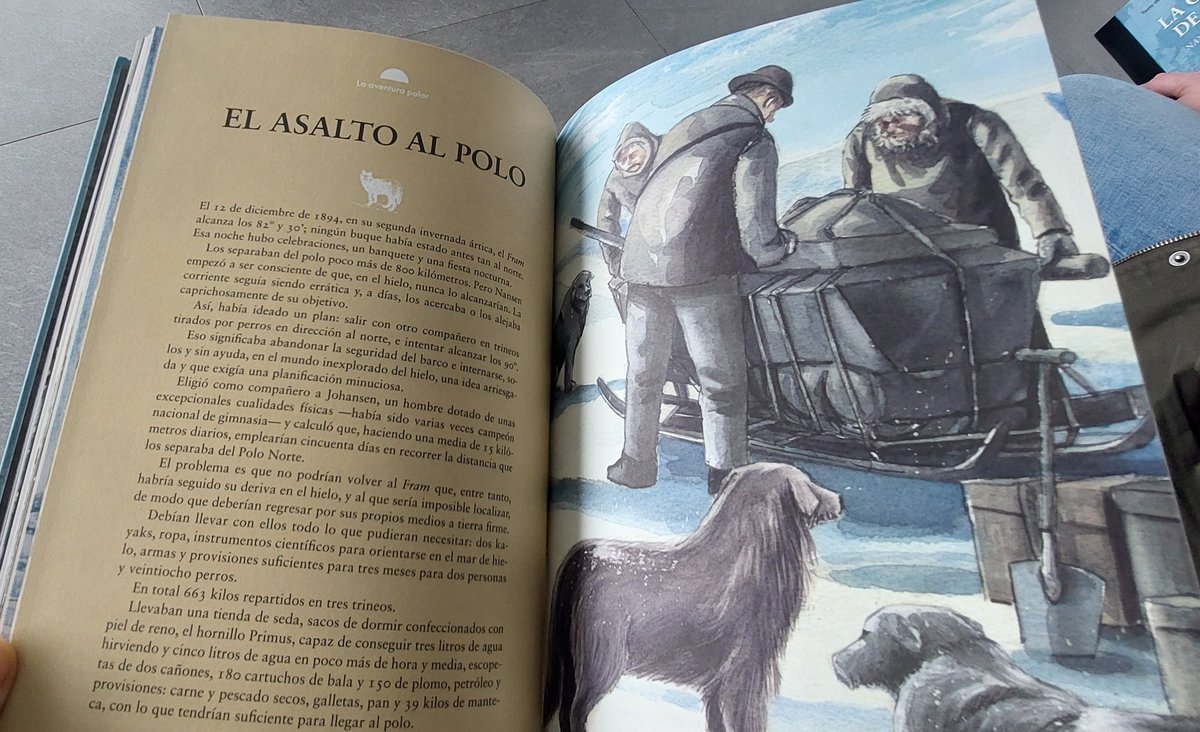 FundacionLito's tweet photo. En el libro de @jmarchamalo se cuenta como el paso del noroeste, ahora tan de actualidad por Groenlandia, fue abierto como ruta marítima por explorador noruego Roald #Amundsen que también conquistó el #PoloSur, una victoriosa #aventura  que contrastó con la desgraciada exposición de #Scott 

!LEER ES UN VIAJE!🪨🐧🐻‍❄️🧭

@Nordica_Libros 
@UGT_FICA 
@culturagob 
@leervidasextra