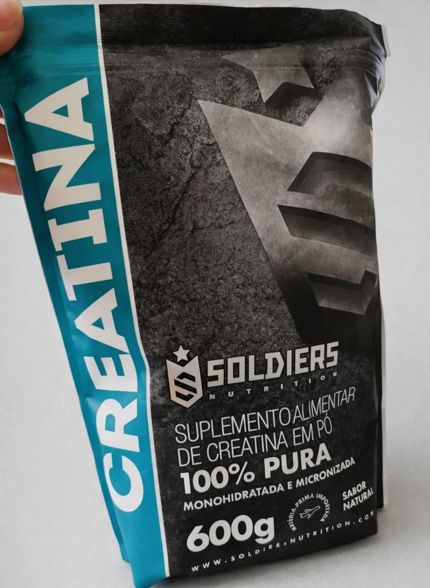 CORRE É DE 600g‼️

Creatina Monohidratada 600g Soldiers Nutrition

Por R$32 💵
⁠Cupom: AUTOCUIDADO ⁠📌

Achado no Mercado Livre
meli.la/1ooioHN