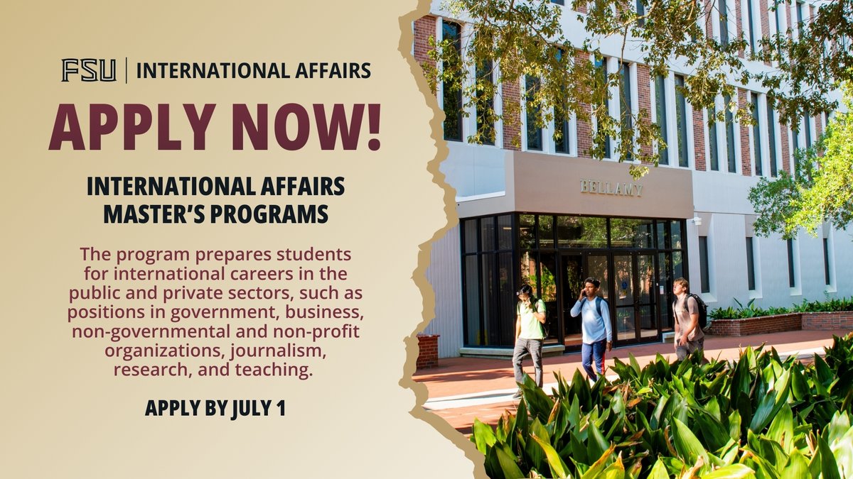 FSU International Affairs tweet media