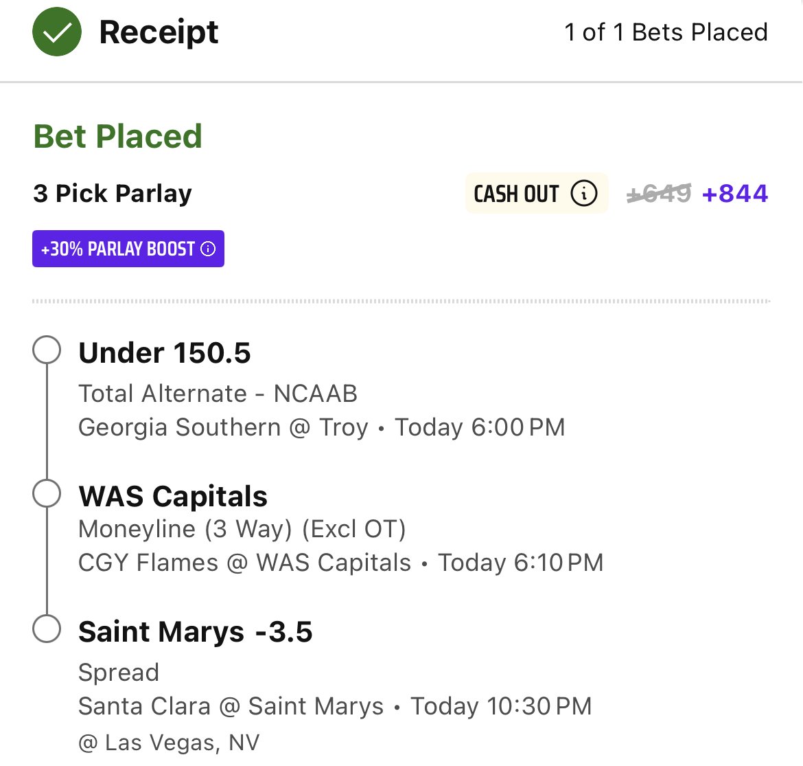 PromoSharks's tweet photo. DraftKings Daily Drop🚨

EV: 25%
FV: +657
QK: 0.7u https://t.co/I61xSkJrJD