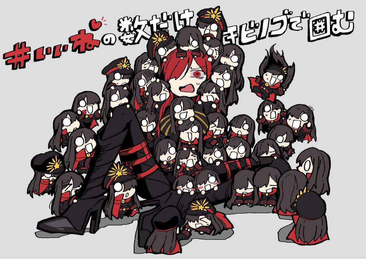 u758x's tweet photo. ちびノブもね結構描いてるんですよ!! https://t.co/syMeQuJiMh