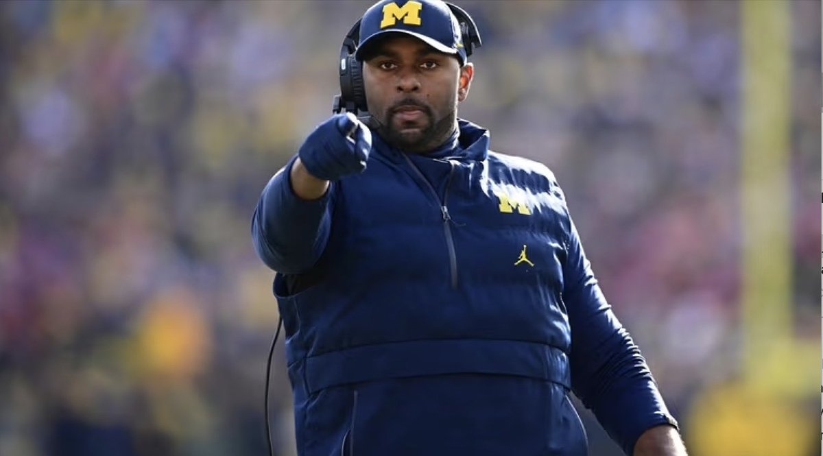 CSOonX's tweet image. Sherrone Moore 🤝 Ted Carter 
                          Horny Jail