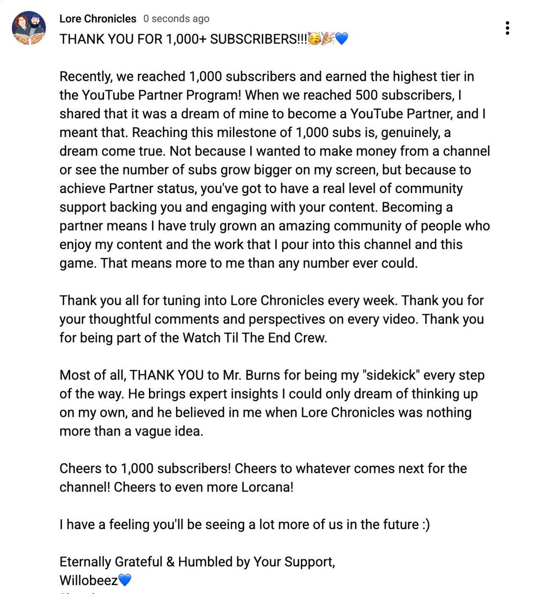 Lore Chronicles tweet media