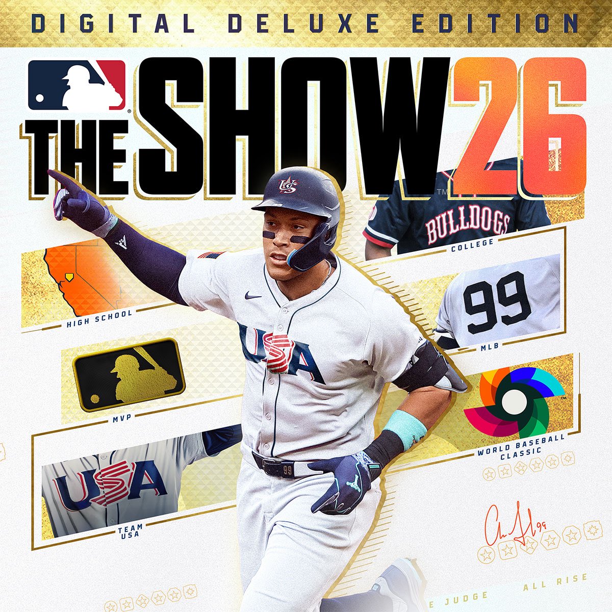 MikeDro_'s tweet image. If you preordered Digital Deluxe for MLB The Show 26, you can choose 2 of the following players from the WBC Choice Pack:

Kenny Jansen 🇳🇱
Edwin Diaz 🇵🇷
Jarren Duran 🇲🇽
Aaron Judge 🇺🇸
Manny Machado 🇩🇴
Salvy Perez 🇻🇪
Jazz Chisholm 🇬🇧
Shohei Ohtani 🇯🇵

You also get to choose 1 of 3