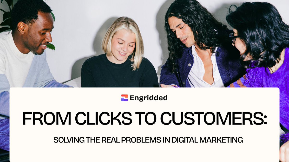 Check out my latest article: From Clicks to Customers: Solving the Real Problems in Digital Marketing linkedin.com/pulse/from-cli… via <a href="/LinkedIn/">LinkedIn</a>