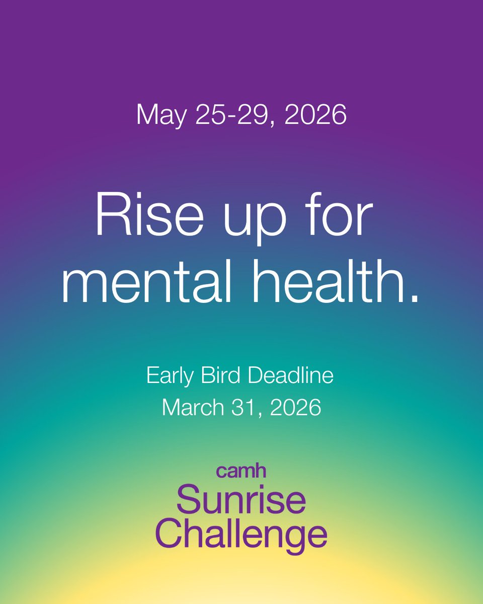 CAMH Foundation tweet media