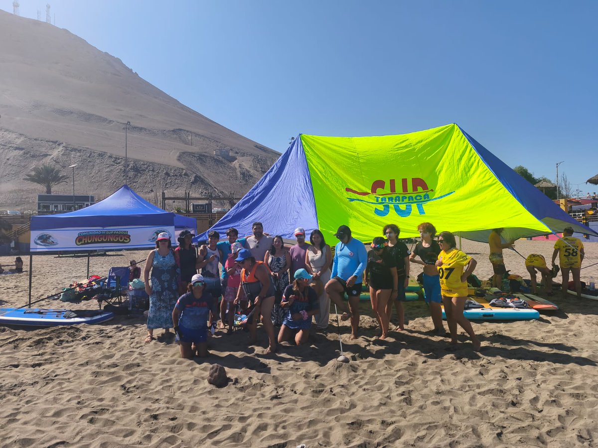 En el marco del #8M, la seremi Ángela Meza Ríos participó en el Taller de SUP Paddle Inclusivo del Encuentro Interclubes SUP Norte – Arica 2026, promoviendo deporte seguro, inclusión y equidad de género en Playa El Laucho. 🏄‍♀️💜

#AricaYParinacota #DeporteInclusivo