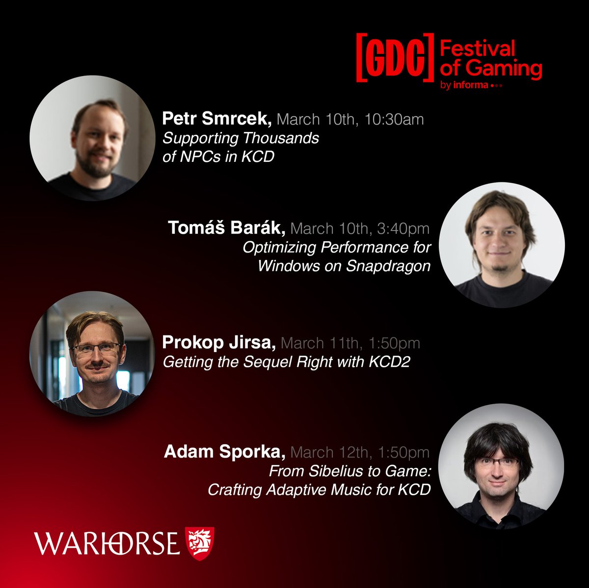 Warhorse Studios tweet media