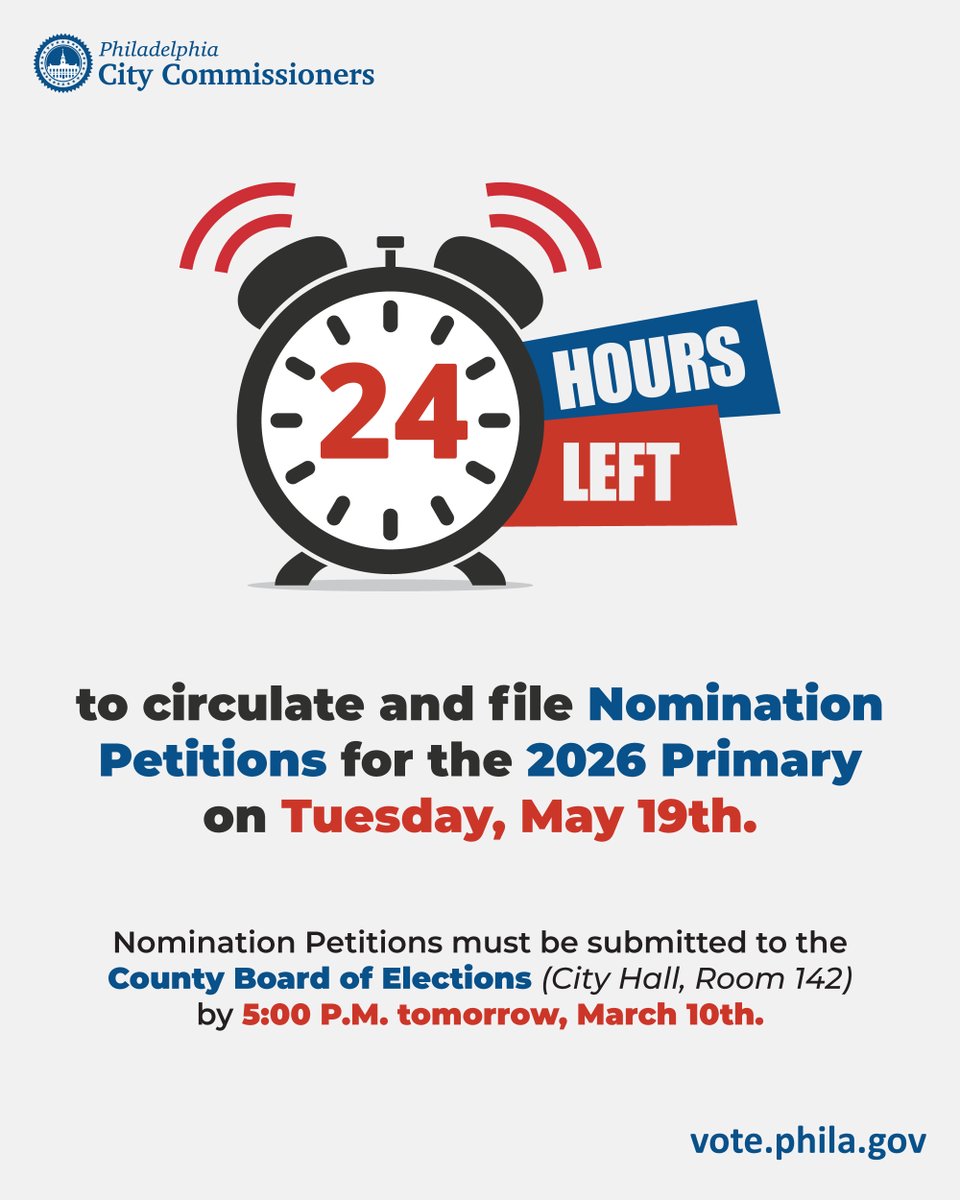 Philadelphia City Commissioners tweet media