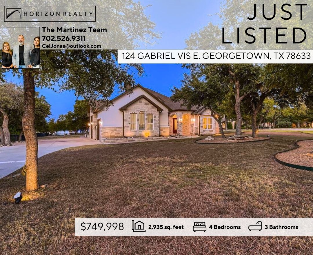 HorizonRealtyTX's tweet image. Horizon agents, Yahaira and Cel-Jonas Martinez of the Martinez Team have just listed this beautiful 4-bedroom, 3-bathroom, 2,935 sq ft home located in the highly desirable Gabriel Grove community. #justlisted #realestate #HorizonRealty 
See website: horizonrealtylistings.com/124-gabriel-vi…