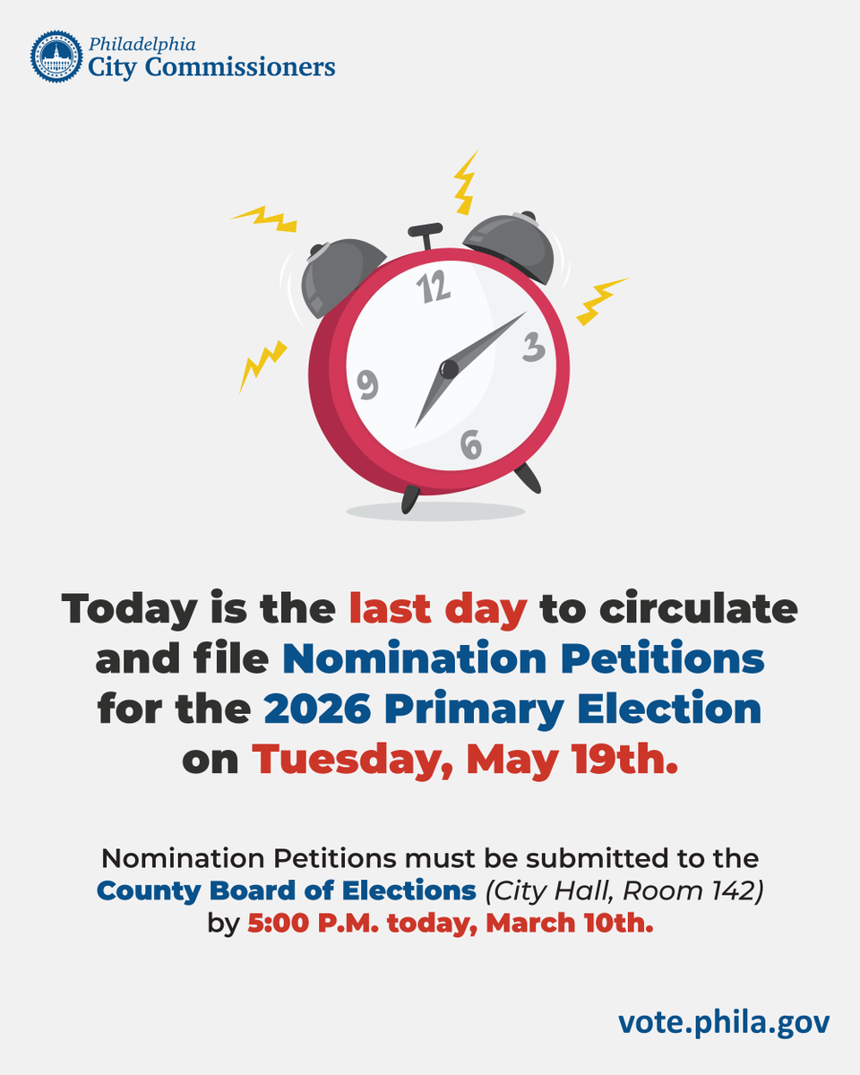 Philadelphia City Commissioners tweet media