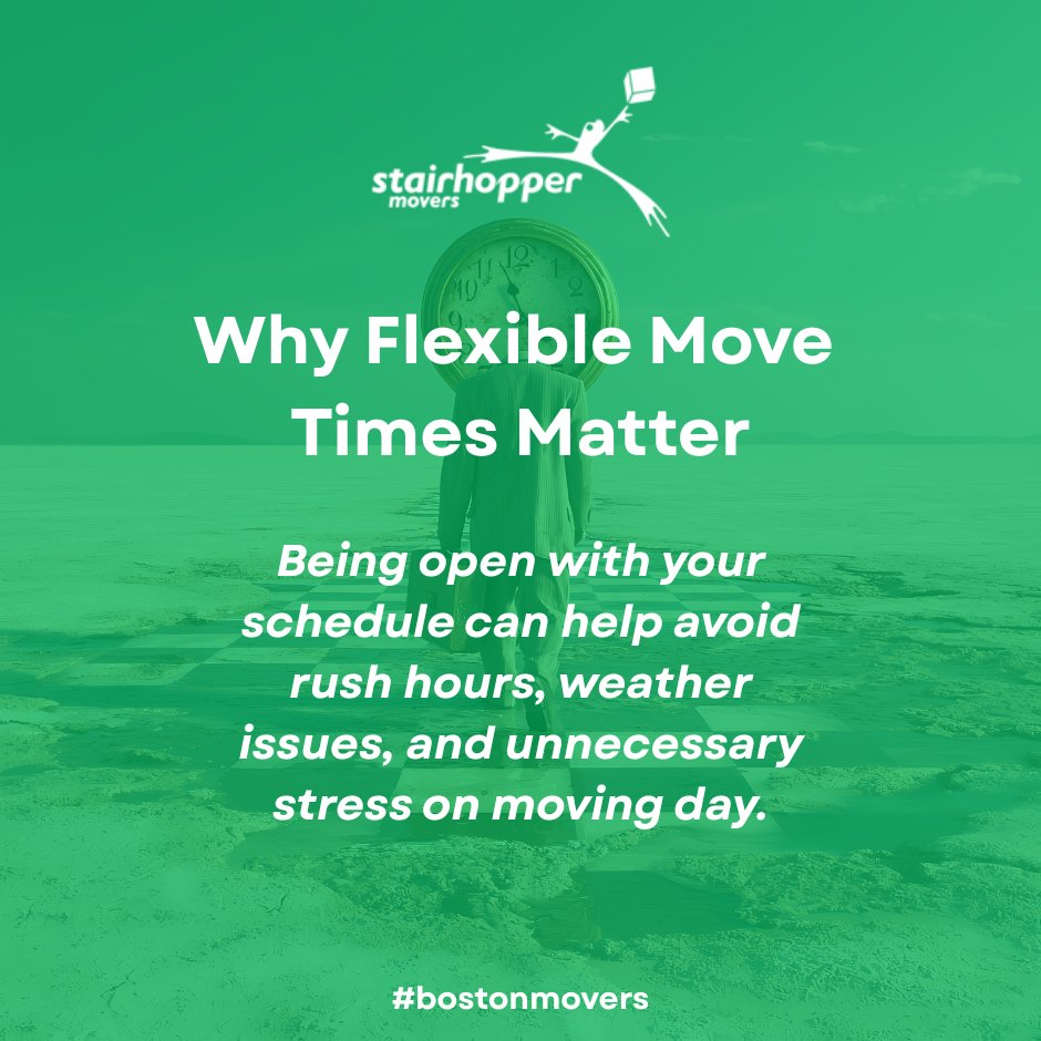 Stairhoppers's tweet image. Moving day doesn’t have to feel rushed. A little flexibility with your schedule can make the entire process smoother and far less stressful. Sometimes the best move is simply choosing the right time.
#MovingSmart #StressFreeMove #MovePlanning