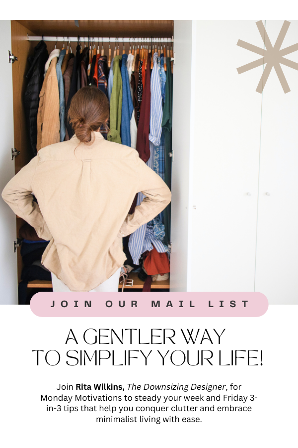 Iam_RitaWilkins's tweet image. If your home and mind could use a little breathing room 💗 I share Monday Motivations and Friday 3-in-3 tips to help clutter lose its grip ✨

Sign up here 👉 zurl.co/UsDNR

#RitaWilkins #TheDownsizingDesigner #DeclutterYourLife #MinimalismMadeSimple
