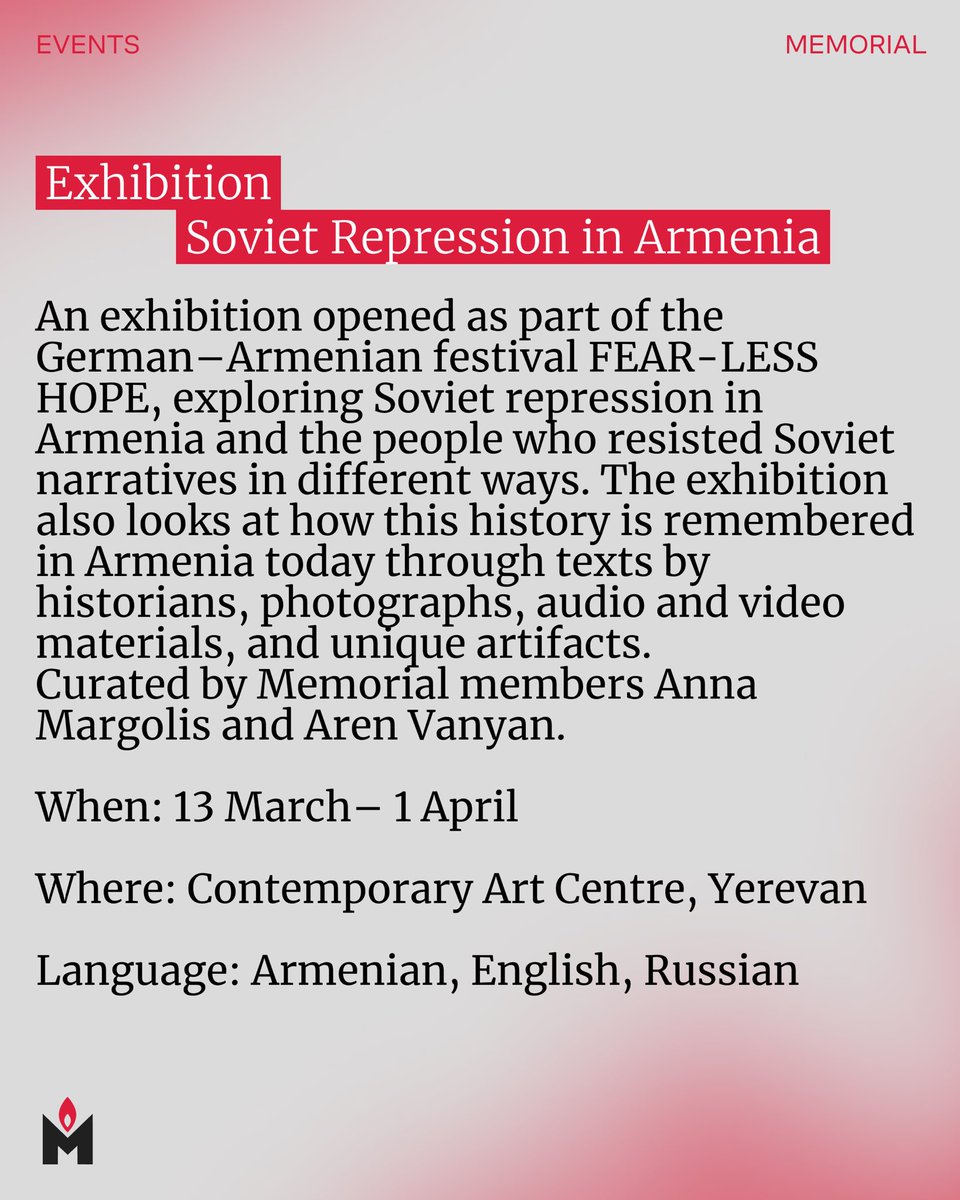 Memorial in English tweet media