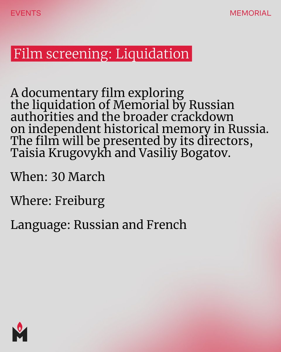 Memorial in English tweet media