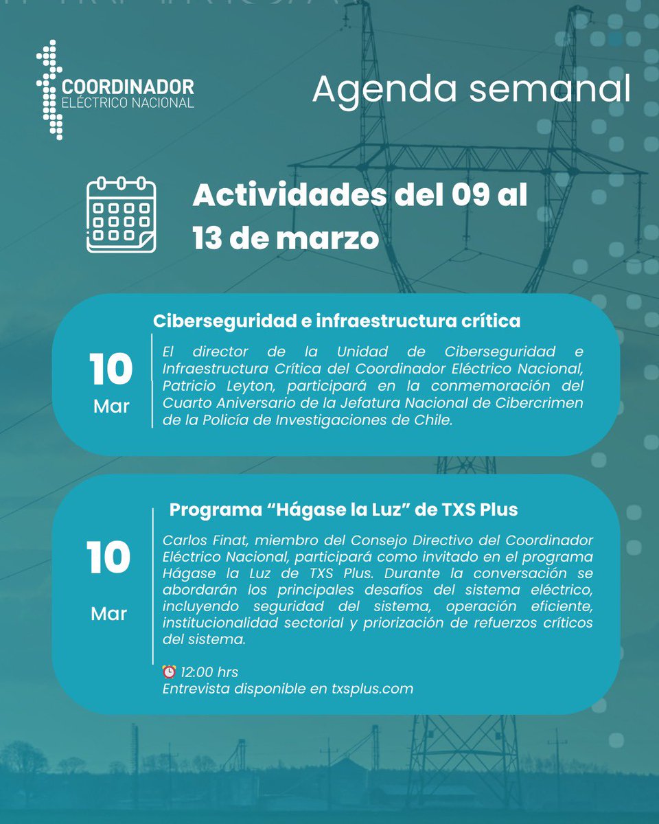 CoordinadorEléctrico tweet media