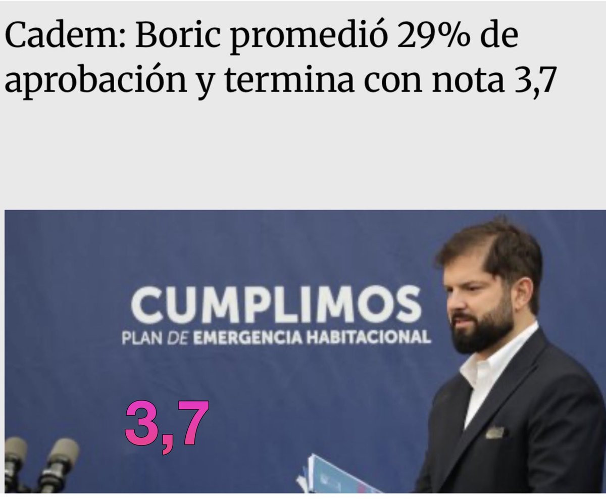 Chile_libre_'s tweet photo. ⁦@gabrielboric
REPROBADO!!!
Igual que en la universidad.
Inútil bueno para nada
😂😂😂😂😂😂😂😂😂 https://t.co/m8X2dlmG8F