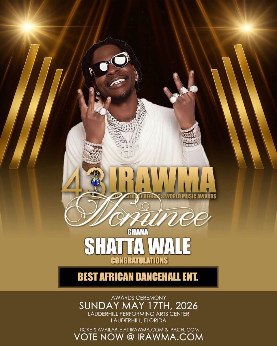 Zvoto zvine mizera Winky D 🇿🇼 muhombe.

Gafa rese take action Visit 👉  irawma.com

Category: Best African Dancehall Entertainer

International Reggae and World Music Awards - IRAWMA🇯🇲 🔥🔥🔥