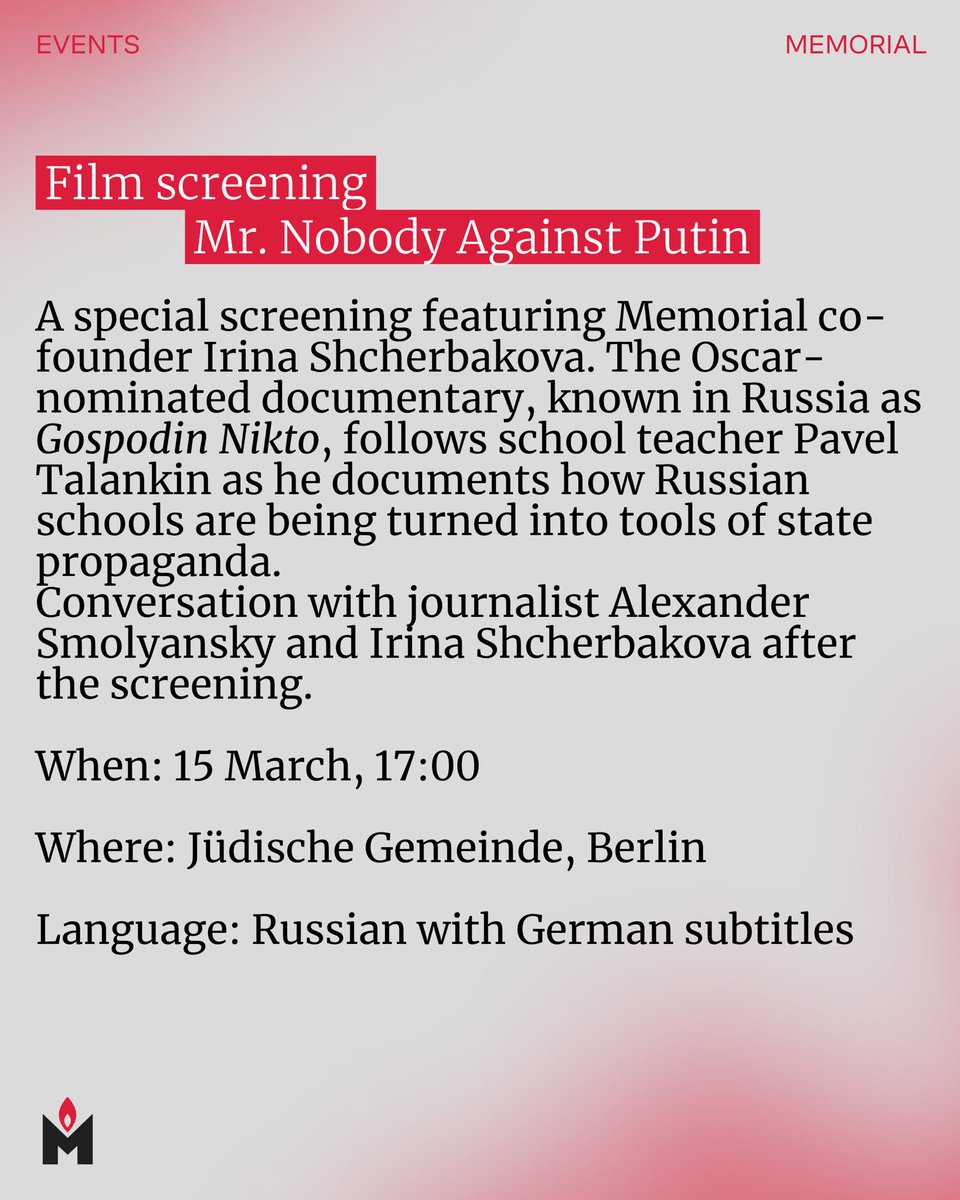 Memorial in English tweet media